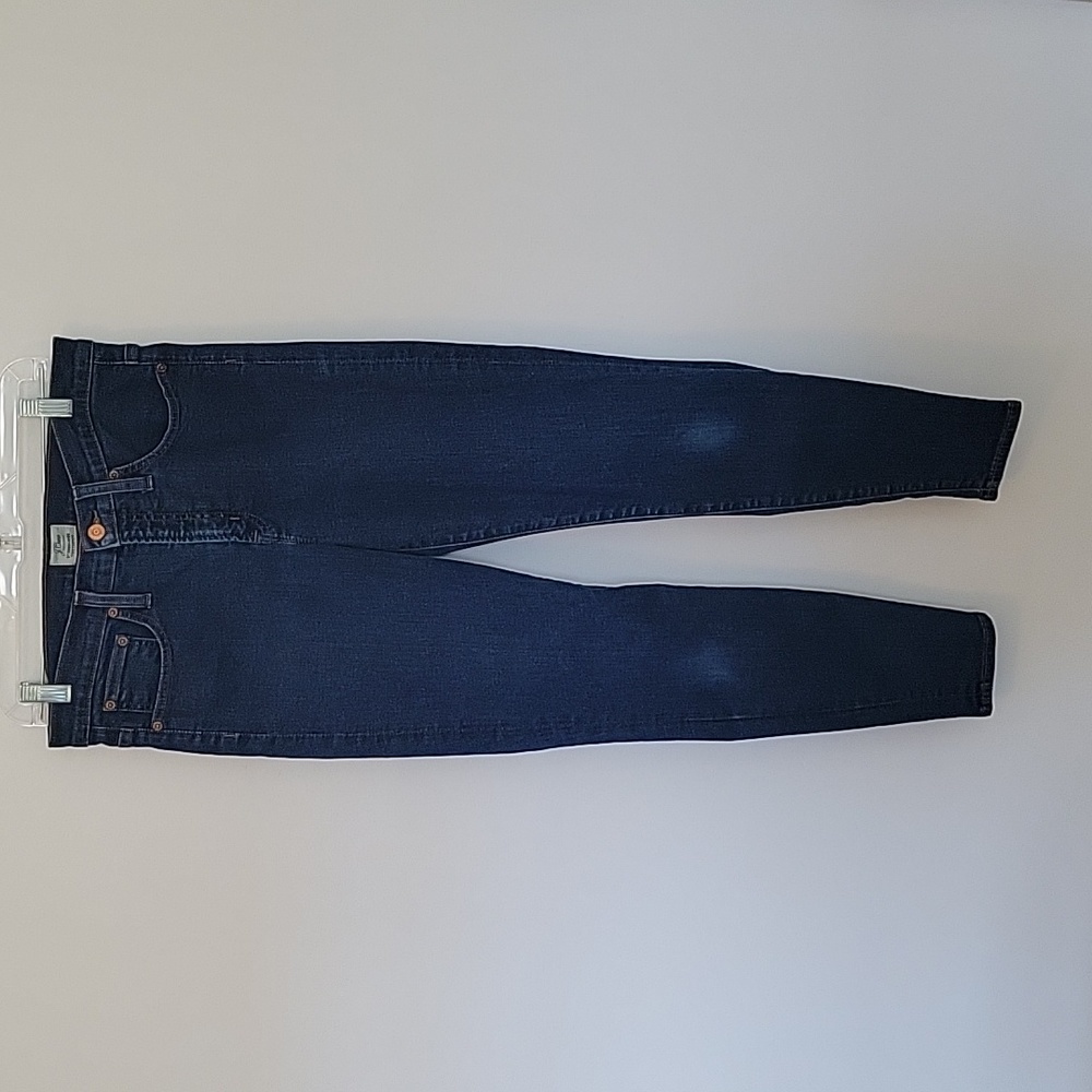 J. Crew 9" High Rise Toothpick Jeans, Size 30